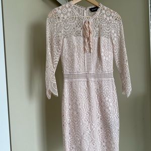 The Kooples Pink Lace Dress (Women’s XS)